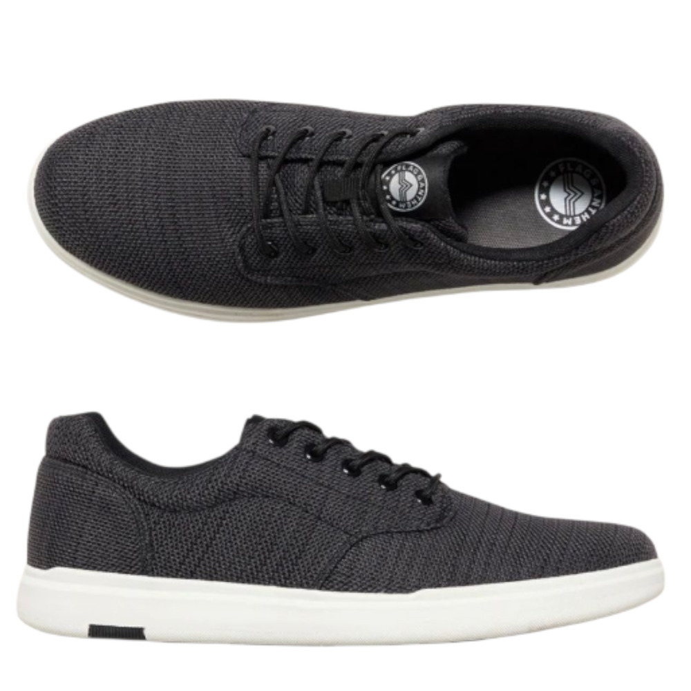 Flag & Anthem Clancy Knit Dark Gray  Mens Casual Sneaker Shoes Size 12